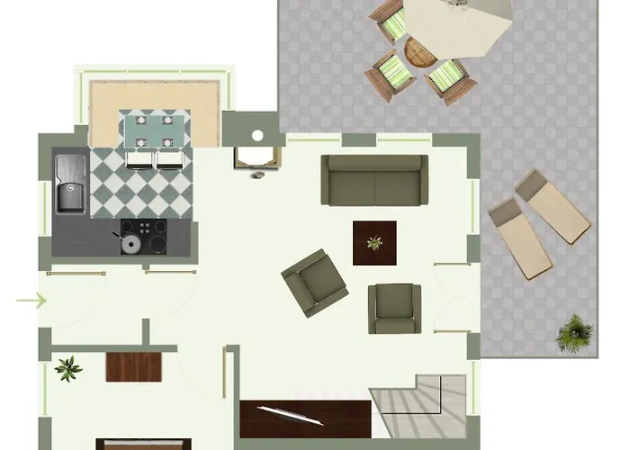 Deichblick Suederloog 40 Whg 4 * Шпикерог